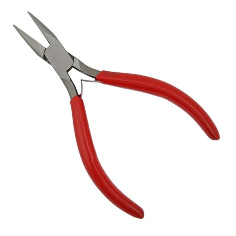 Chain Nose Pliers With Serrated Jaws