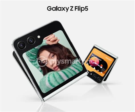 หลุดภาพ Galaxy Z Flip 5 จอด้านนอกใหญ่ขึ้นมาก Galaxy Z Fold 5 หน้าตา