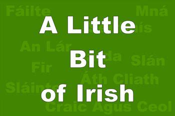 Common Irish Phrases and Words You Might Need