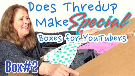 Thredup Pound Fail Mystery Rescue Box To Resell Online Box Youtube