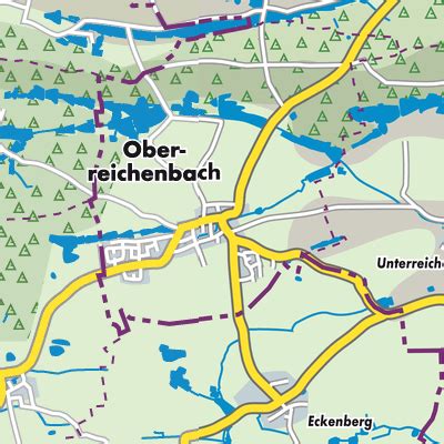 Oberreichenbach Stadtpläne und Landkarten