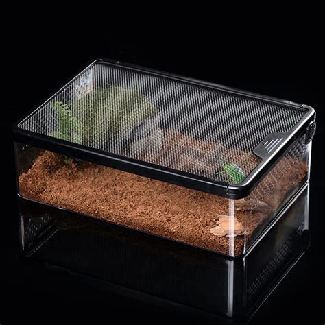 Amazon Awxzom Reptile Feeding Box Snake Cage Clear Terrarium For