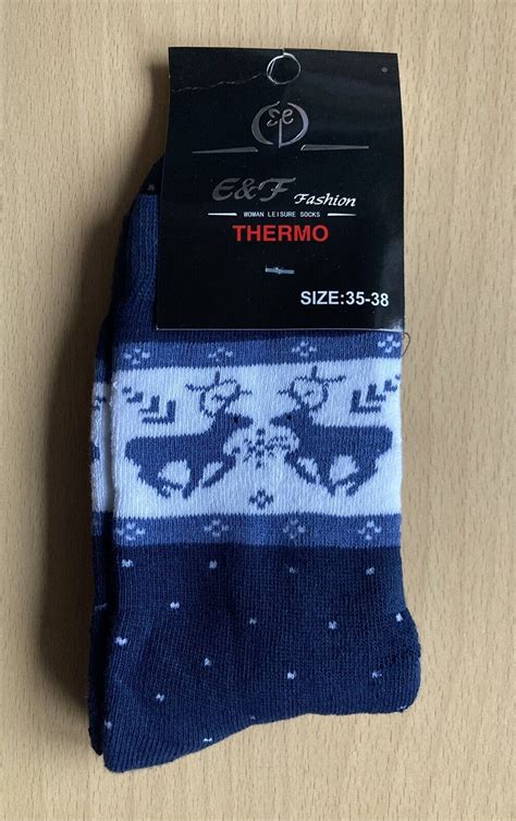 12 Paar Thermosocken Damen Muster Thermo Socken 35 38 Strümpfe