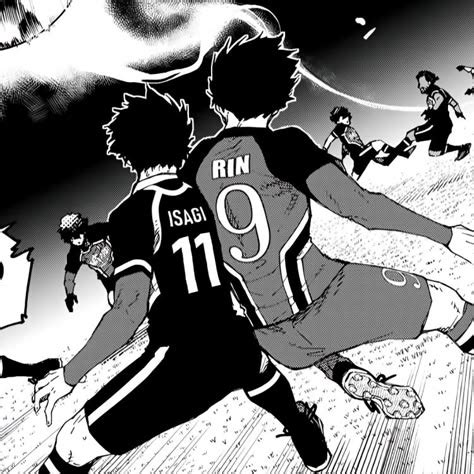 rin  isagi manga panel