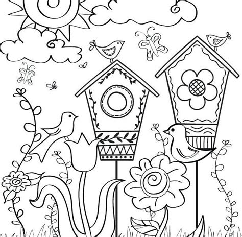 Crayola Free Coloring Pages Spring - DeaconfvPruitt