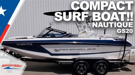 2020 Nautique GS20 Walkthrough MarineMax Sail Ski San Antonio YouTube