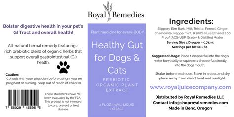 Healthy Gut for Dogs & Cats