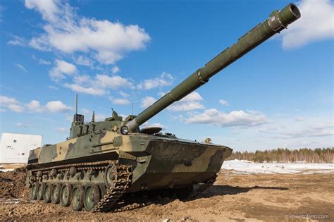 Russian Light Amphibious Tank Sprut Sdm Successfully Clears Test In