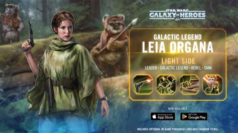 Kit Reveal Galactic Legend Leia Organa