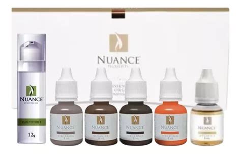 Kit Pigmento Nuance Sobrancelha Electric Ink Org Nico Ml Frete Gr Tis