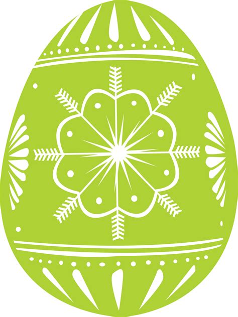 Clipart Easter Egg Green Paaseieren Paaseieren Versieren Paasei