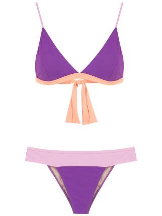 Triya Splash Eva Bikini Set Farfetch