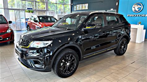 2023 New Proton X70 Black Colour Best SUV Exterior Interior