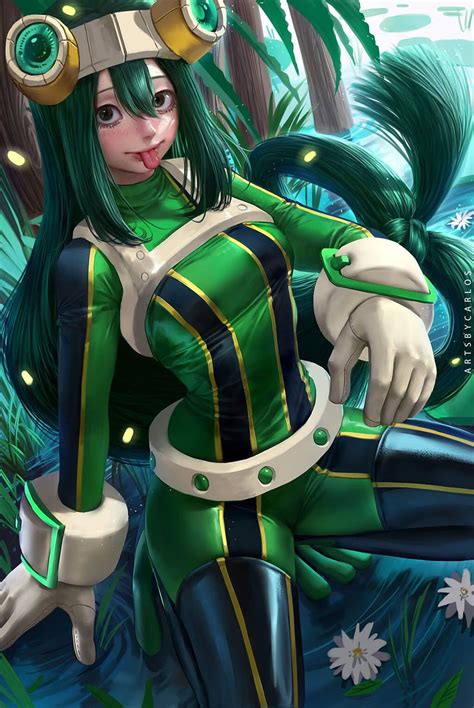 Froppy By Artsbycarlos On DeviantArt Froppy Bnha HD Phone Wallpaper