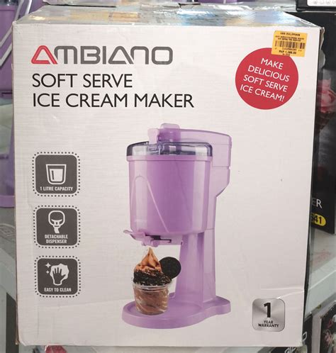 Ambiano Soft Serve Ice Cream Maker IA5554 HMR Shop N Bid