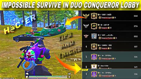 Rank Top Last Zone Impossible Survival In Conqueror Lobby C S Duo