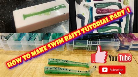 How To Make Soft Plastic Swim Baits Part 1 Making The Mold Youtube