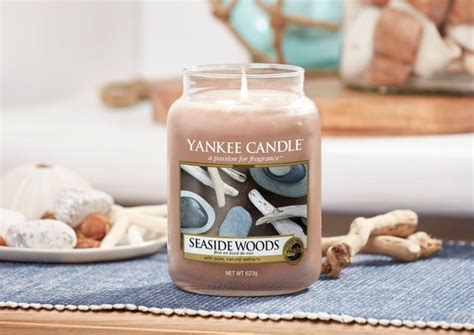 Yankee Candle Seaside Woods duża świeca zpachowa 623g Duża świeca