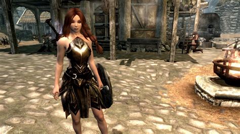 Ebony Armor Dress At Skyrim Nexus Mods And Community