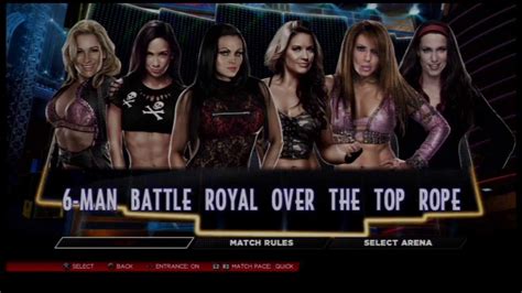 Wwe K Diva Battle Royal Youtube