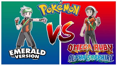 ORAS Vs Emerald The Definitive Comparison YouTube