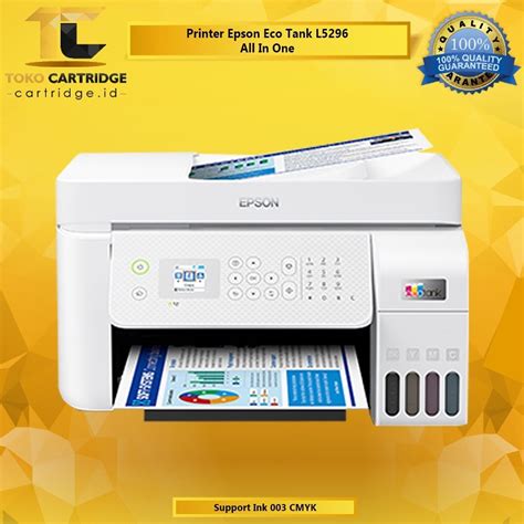 Jual Aio Epson L5290 L5296 Printer Print Scan Copy Wifi Pengganti L5190 Adf Shopee Indonesia