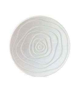 Assiette plate rond blanc porcelaine Ø 15 5 cm Onde Medard De Noblat