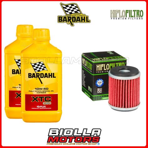 Kit Tagliando Yamaha Mwd Tricity Filtro Olio Bardahl Xtc C