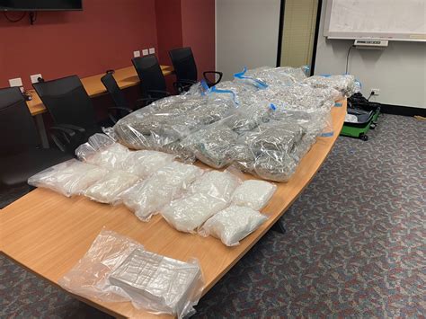 Three Arrests 2 3 Million In Drugs Seized Brisbane Queensland