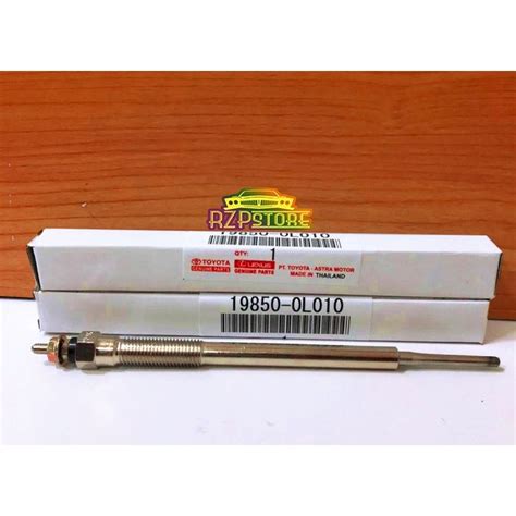 BUSI PEMANAS GLOW PLUG HILUX INNOVA FORTUNER ORIGINAL TOYOTA ORI