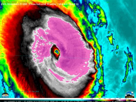 Cyclone Freddy Reaches Category 4 Intensity — Cimss Satellite Blog Cimss