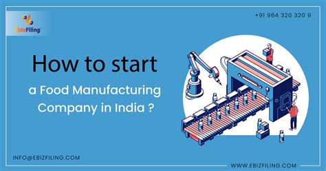 Process On How To Start A Food Manufacturing Business In India