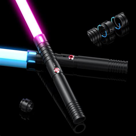 Juxaxia Lightsaber, Light Saber with 15 RGB Colors, Lightsabers for 3 ...