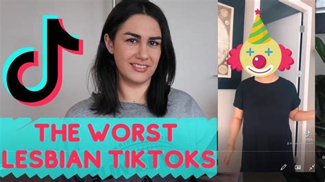 Reacting To The ~worst~ Lesbian Thirst Traps On Tiktok Youtube