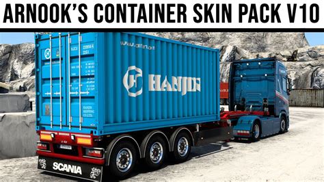 Ets Arnooks Container Skin Pack V Euro Truck Simulator