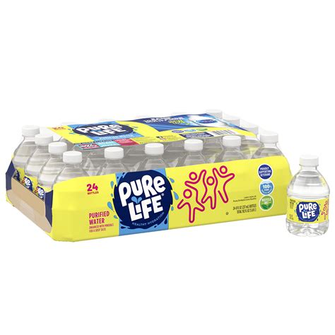 Pure Life Purified Water 8 Fl Oz Plastic Bottled Water 24 Pack Buy