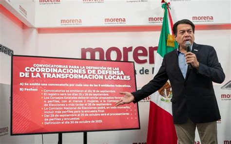 Morena Inicia Proceso Para Elegir Coordinadores De La T En Nueve