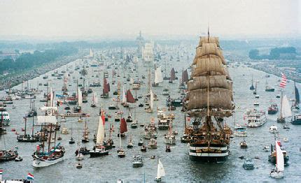 Amsterdam Accoglie L Amerigo Vespucci Italiavela