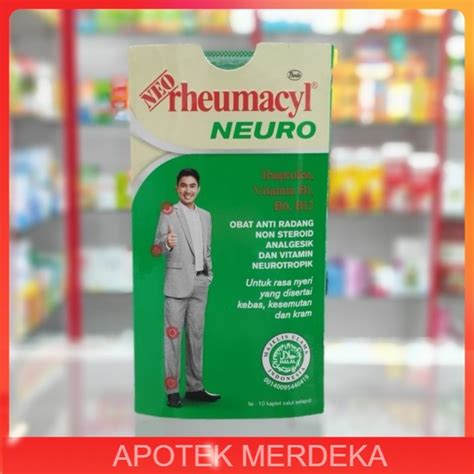 Jual Neo Rheumacyl Neuro Strip Tablet Rheumacil Obat Nyeri Sendi