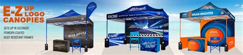 Custom Printed Canopies & Tents | Logo Tents & Canopies | Trade Show Display Tents with Logo