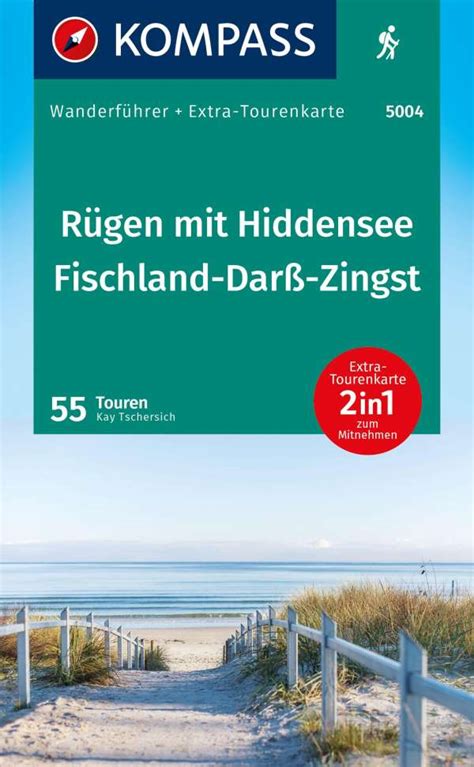 KOMPASS Wanderführer Rügen mit Hiddensee und Fischland Darß Zingst 55