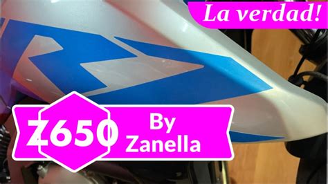 Zanella Rz Todo Sobre La Naked Deportiva De Zanella Youtube