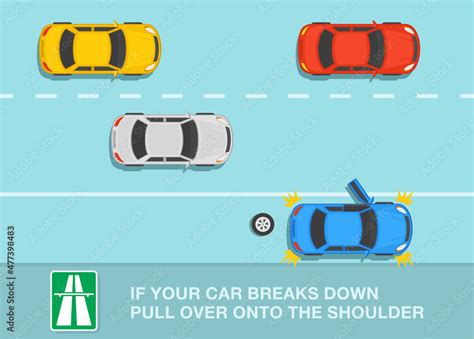 Safety Driving Rules On An Expressway If Your Car Breaks Down Pull