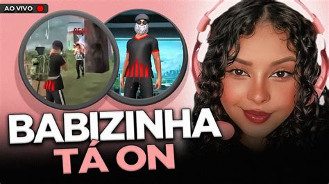 LIVE ON JOGANDO CAMP E APOSTADO FREE FIRE AO VIVO BABIZINHA