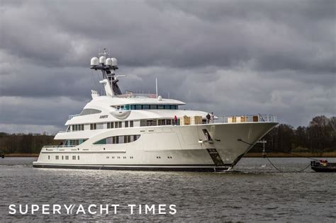 In Pictures Lürssen Launches 85m Motor Yacht Areti