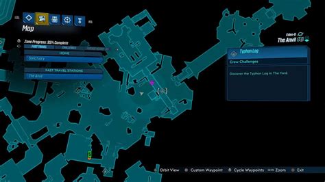 Borderlands 3 Anvil Crew Challenge Locations Typhon Logs Dead