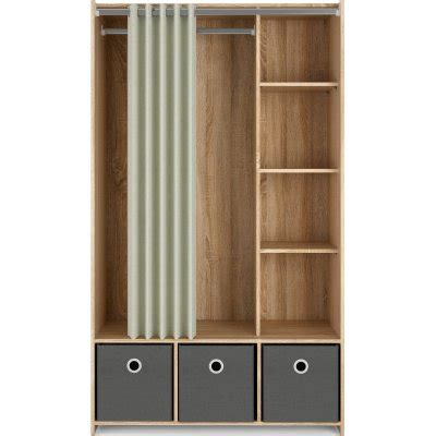 Lola garderobe Eik beige grå 4395 NOK Garderober Trendrom no