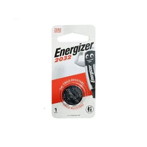 Energizer Lithium Coin Battery, 3V - Ecr2032