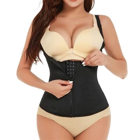 Gaine Amincissante Ventre Plat Femme Corset Minceur Serre Taille Body