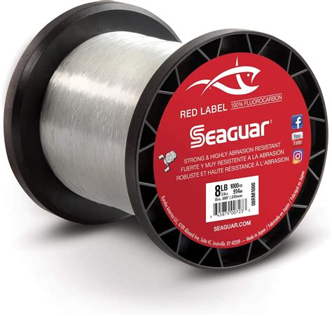 Seaguar Red Label Hilo De Pesca Fluorocarbono 1000 Yardas Amazon